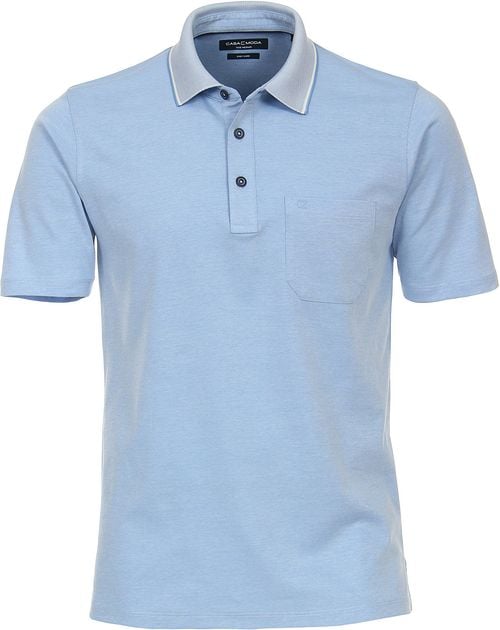 Casa Moda Polo Blauw Product