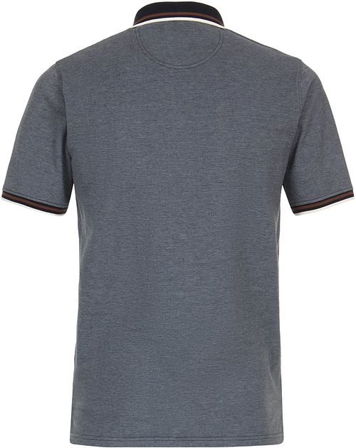 Casa Moda Polo Shirt Logo Navy Product / Achterkant