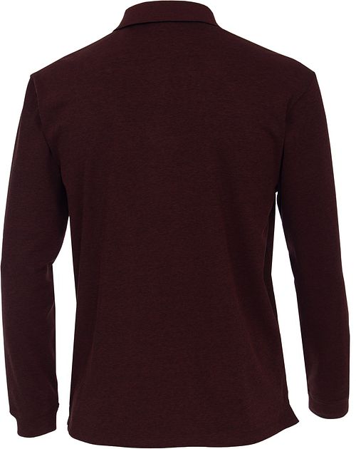 Casa Moda Polo ML Rouge Bordeaux Product / Achterkant