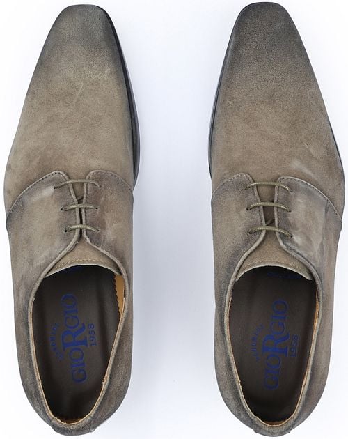 Giorgio Amalfi Shoe Suede Brown Product / Detail