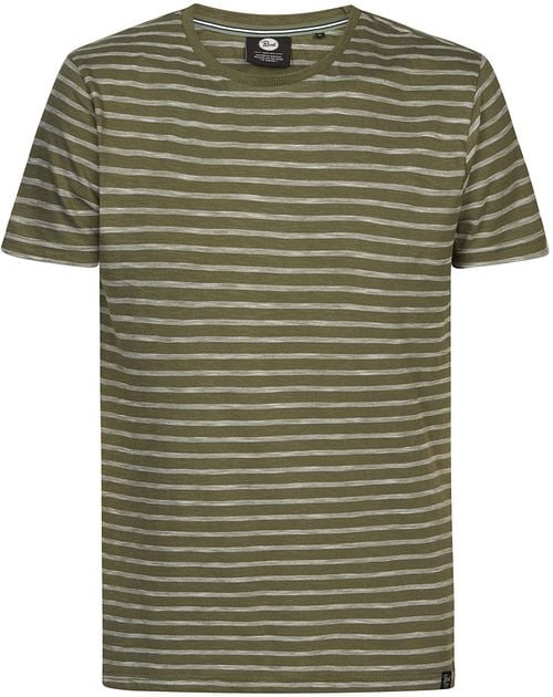 Petrol T Shirt Gestreift Grün Product