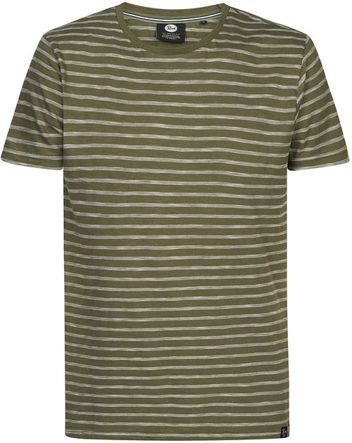 Petrol T-Shirt Vert Rayé Product