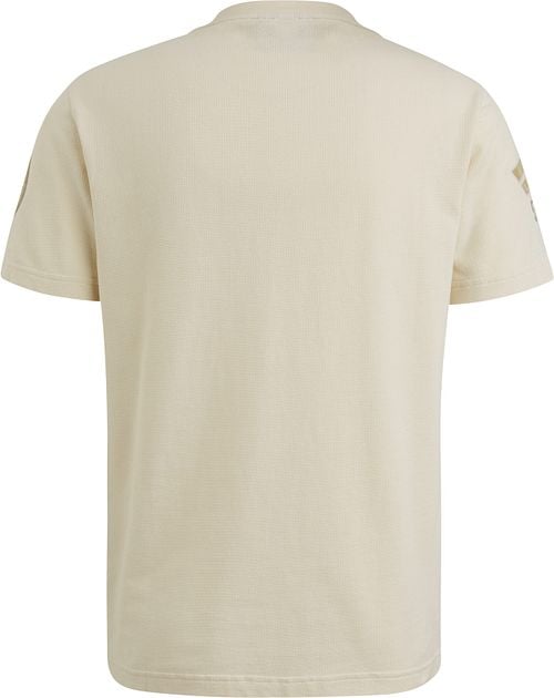 PME Legend T-Shirt Waffle Ecru Product / Achterkant