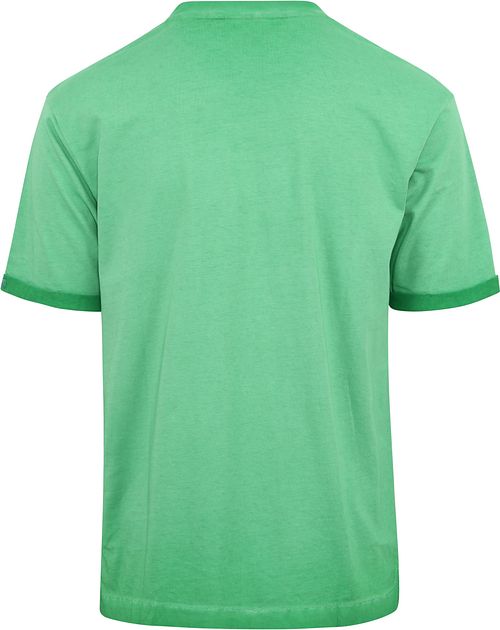 Scotch & Soda T-Shirt Logo Green Product / Achterkant