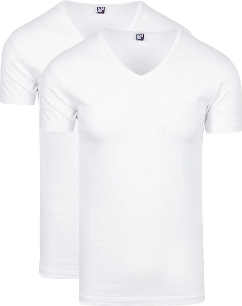 Alan Red Oklahoma Stretch T-Shirt V-Ausschnitt (2er-Pack) Product