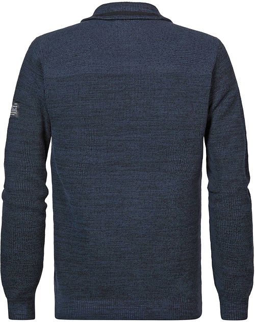 Petrol Cardigan Maywood Marine Product / Achterkant