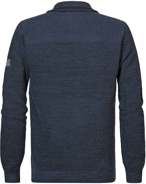 Petrol Cardigan Maywood Navy Product / Achterkant