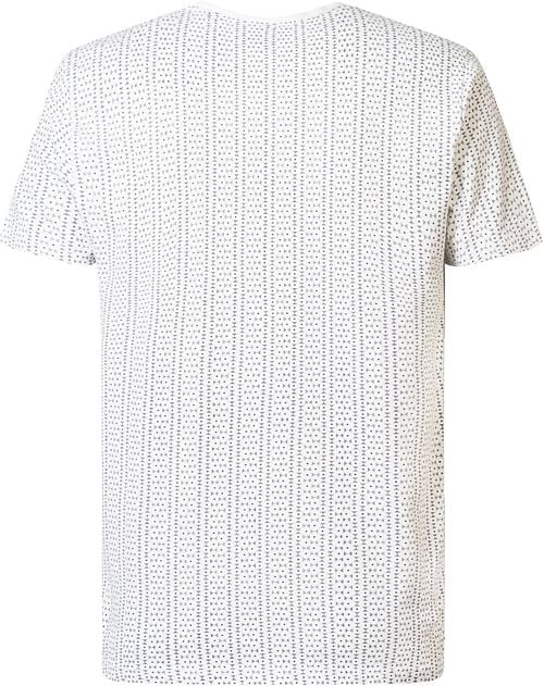Petrol T-Shirt Myrtle Beach Print Wit Product / Achterkant
