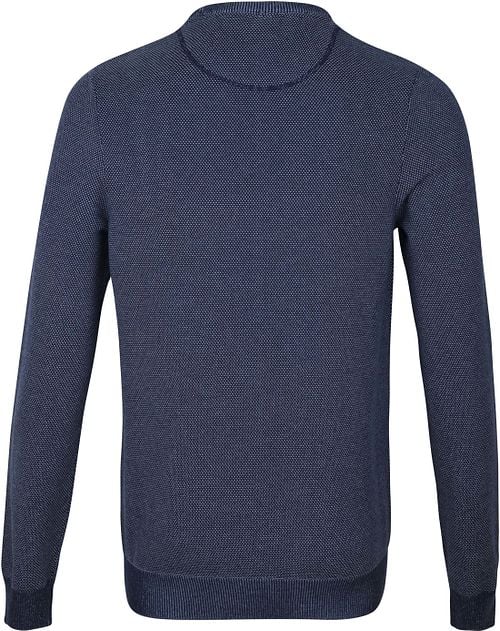 Suitable Respect Pullover Jean Donkerblauw Product / Achterkant