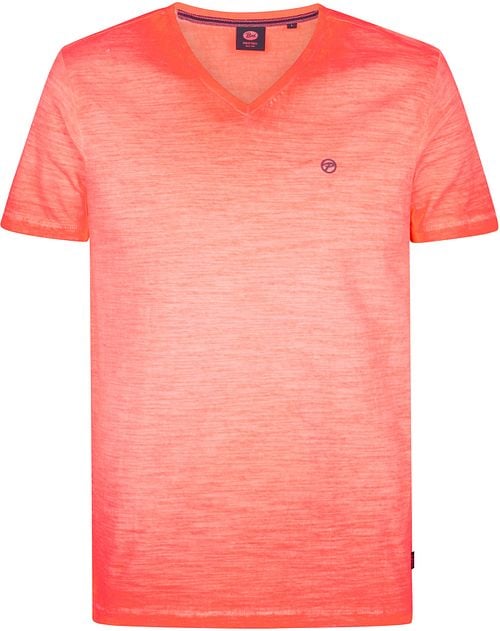 T-Shirt Petrol Stingray Bright Coral Product