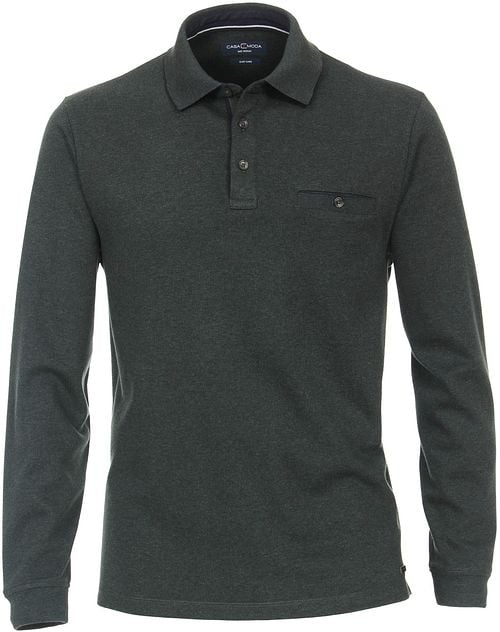 Casa Moda Polo ML Vert Foncé Product