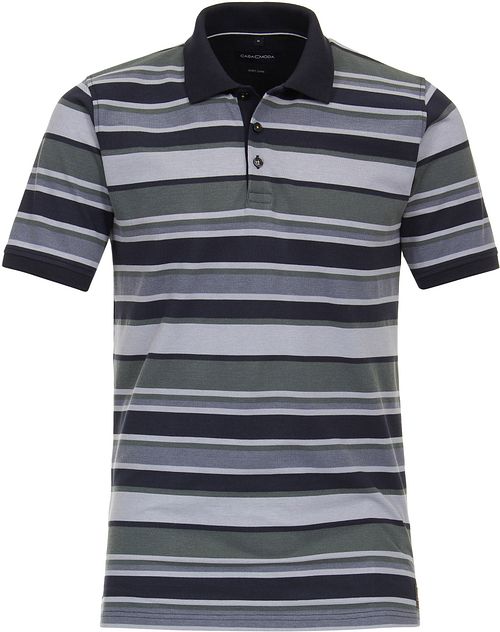 Casa Moda Poloshirt Rayures Vert Product