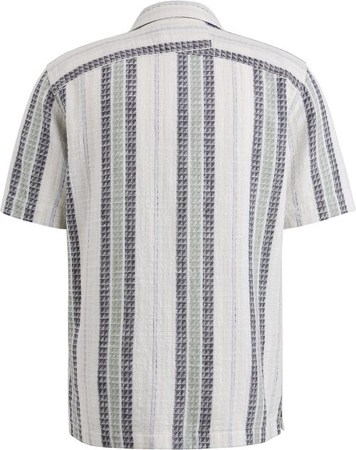 Cast Iron Short-sleeve Shirt Stripe Product / Achterkant