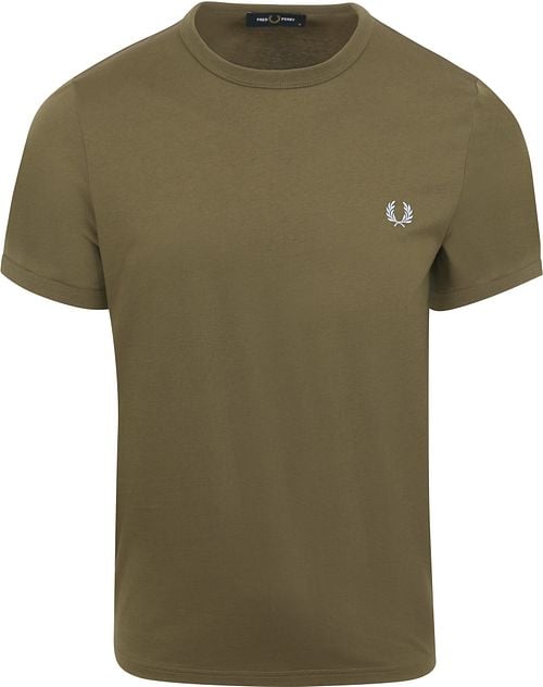 Fred Perry Ringer T-Shirt Grün R79 Product