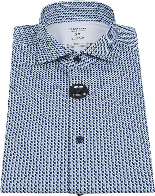 OLYMP Hemd Level 5 SL7 Design Grün Product / Detail