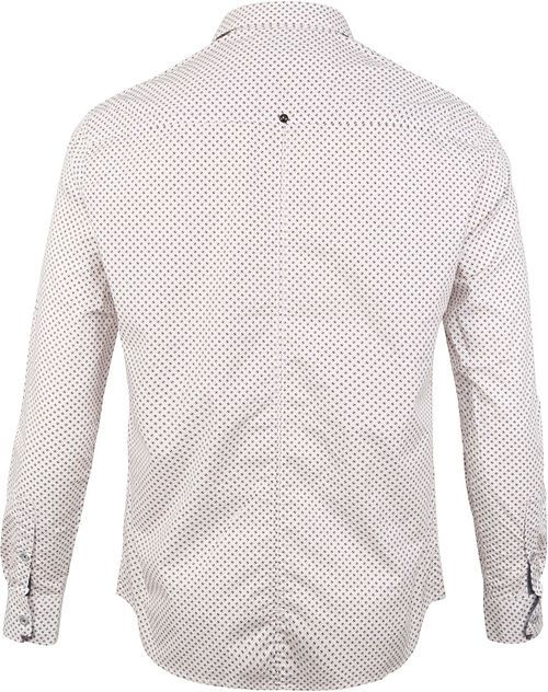 No Excess Shirt Stripes Orange Product / Achterkant