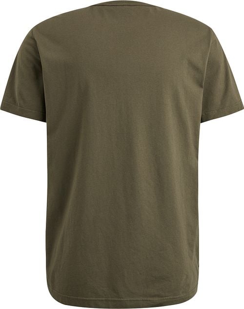 PME Legend Jersey T Shirt Print Army Product / Achterkant