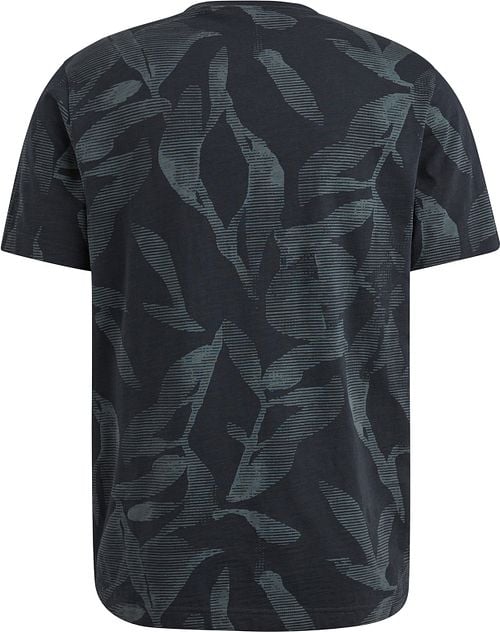 PME Legend T-Shirt Slub Jersey Print Navy Product / Achterkant