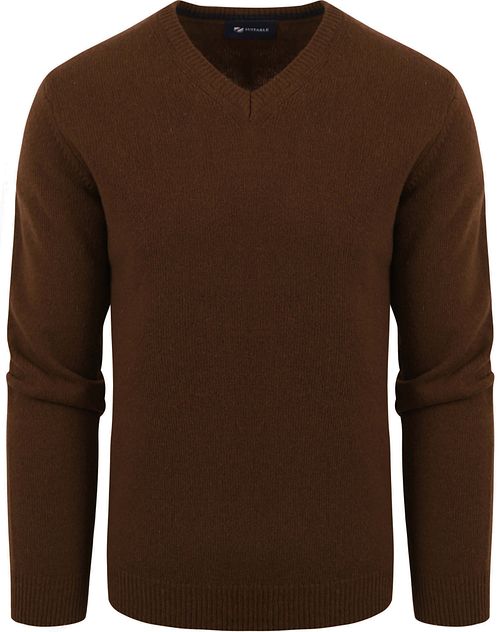 Suitable Pull Laine Col-V Marron Product