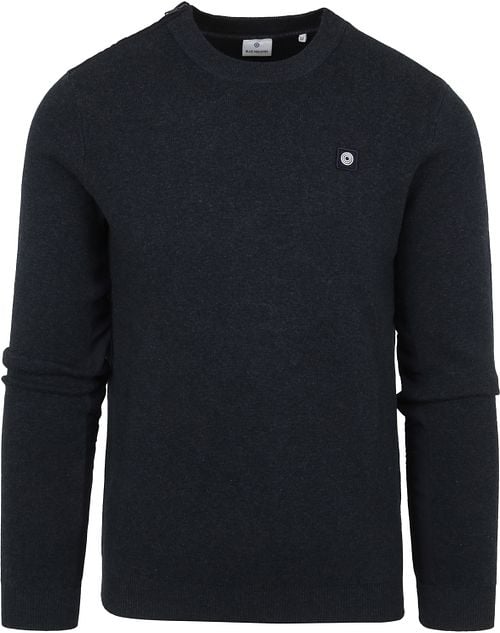 Blue Industry Sweater Grey Zipper Product