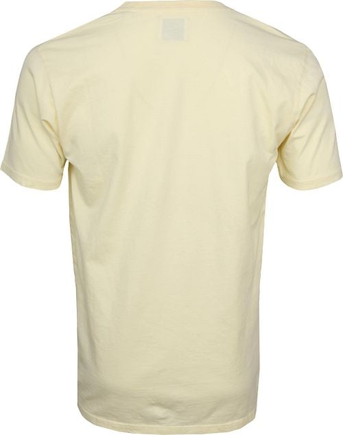 Colorful Standard T-shirt Soft Yellow Product / Achterkant
