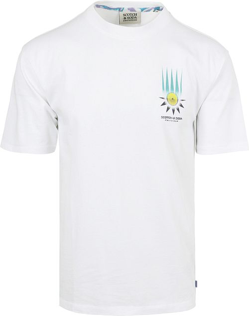 Scotch & Soda T-Shirt Artwork White Product