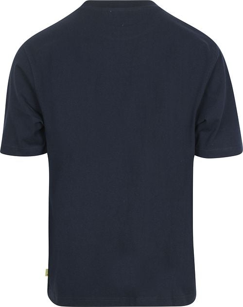 Shiwi T-Shirt Finn Coral Coast Navy Product / Achterkant