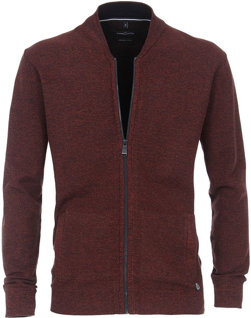 Casa Moda Cardigan Melange Bordeaux Product