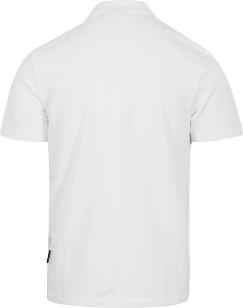 Napapijri Ealis Poloshirt Weiß Product / Achterkant