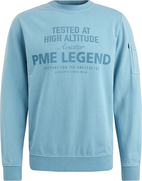 PME Legend Sweater Logo Hellblau Product