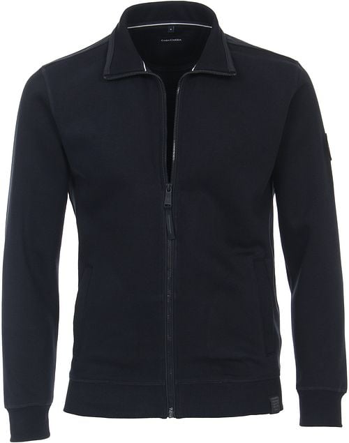 Casa Moda Sport Strickjacke Zip Dunkelblau Product