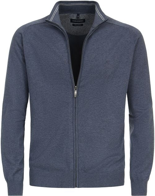 Casa Moda Vest Zip Blauw Product