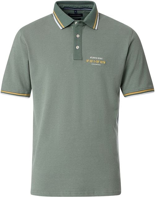 Casa Moda Poloshirt Logo Grün Product