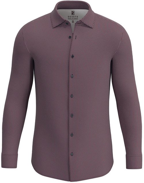 Desoto Chemise Kent Impression Rouge Product