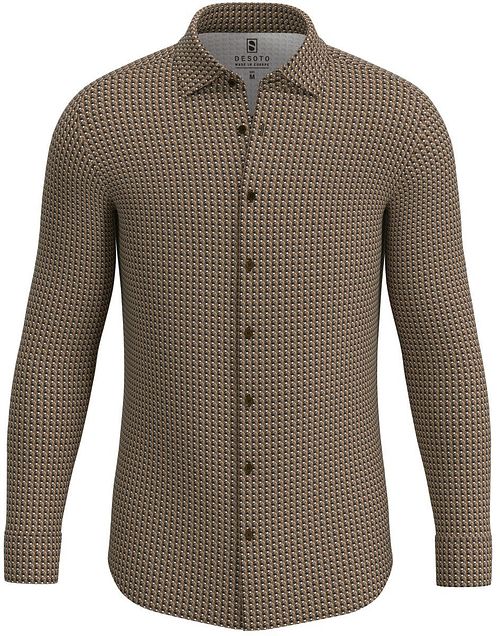 Desoto Shirt Kent Figures Brown Product