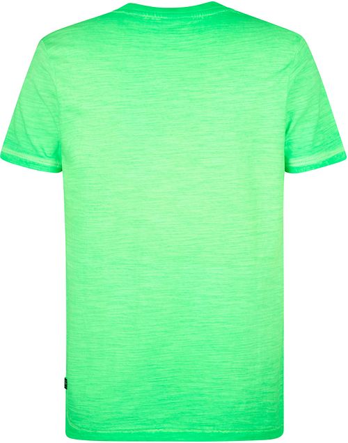 Petrol T-Shirt Stingray Bright Green Product / Achterkant