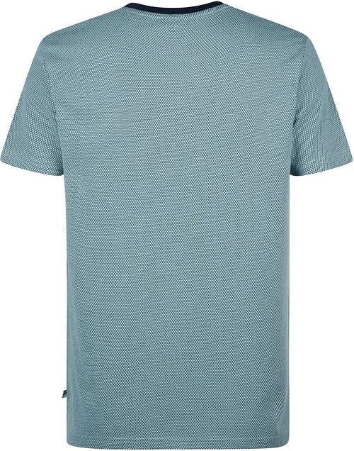 Petrol T-Shirt Tealcrest Ocean Blue Product / Achterkant