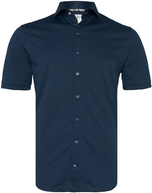 R2 Japanese Knitted Shirt Short Sleeves Navy Product