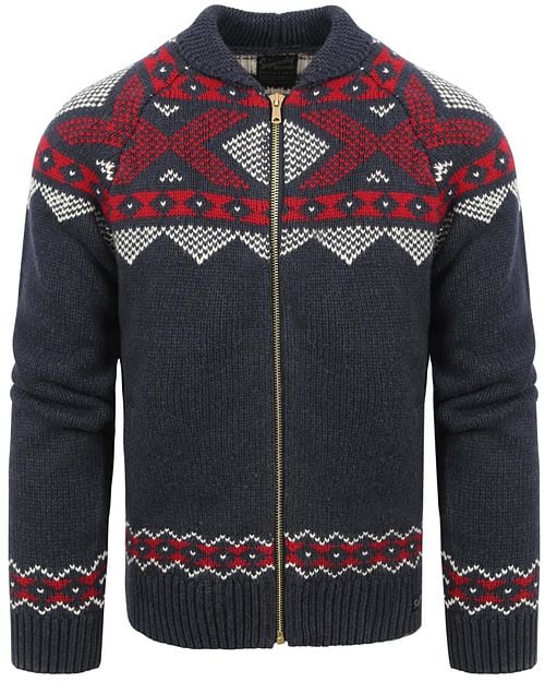Superdry Cardigan Zip Dark Blue Product