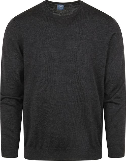 Olymp Pull Col O Wool Anthracite Product