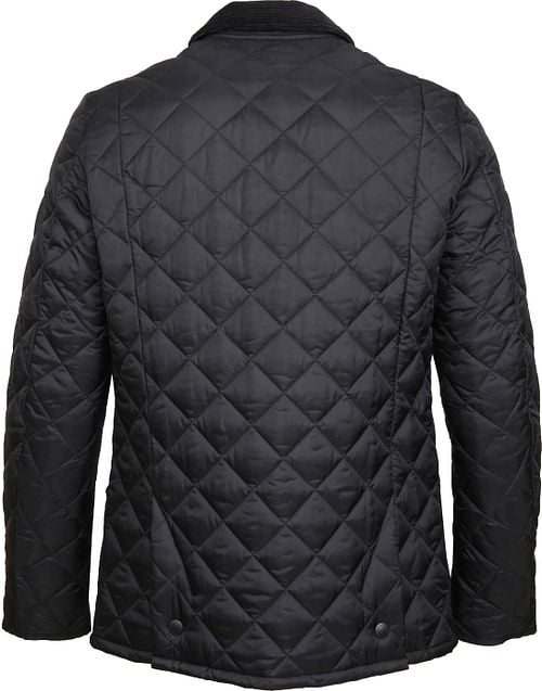 Barbour Heritage Liddesdale Quilted Jacke Schwarz Product / Achterkant