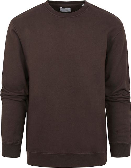 Pull standard coloré brun café Product