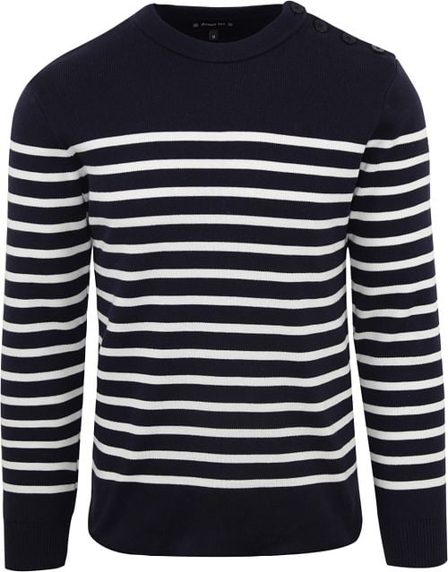 Armor-Lux Groix Sweater Stripes Navy Product