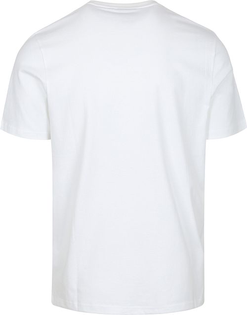 Lyle and Scott T-shirt Plain White Product / Achterkant
