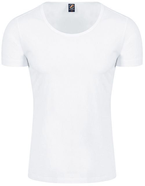 Suitable Otaru T-Shirt Wide Round Neck Blanc 2-Pack Product