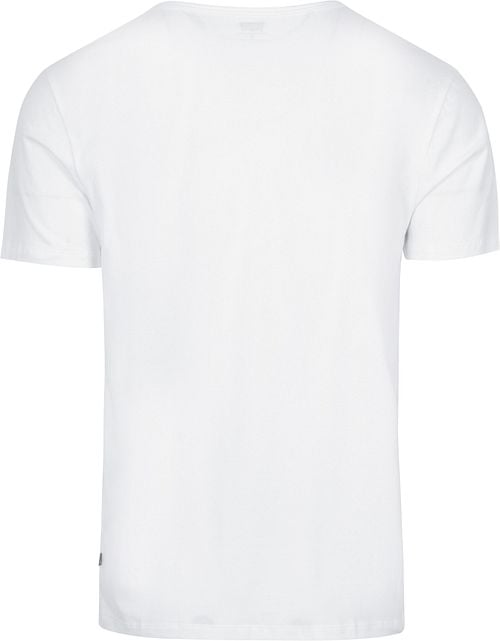 Levi's T-Shirt V-Neck White 2Pack Product / Achterkant