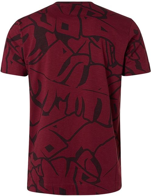 No Excess T Shirt Print Red Product / Achterkant