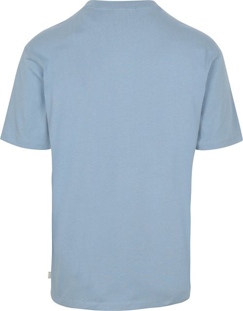 Scotch And Soda T-shirt Druck Blau Product / Achterkant