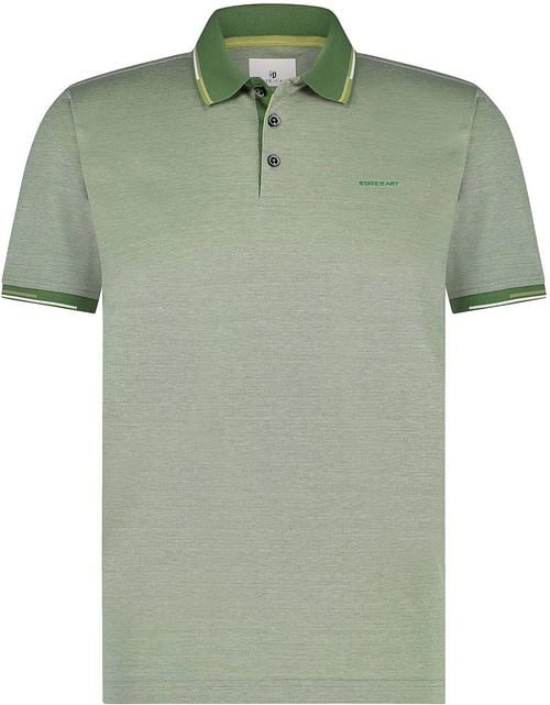 State Of Art Pique Polo Grün Product
