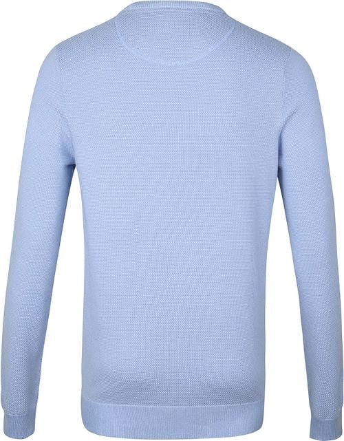 Suitable Respect Pullover Jean Lichtblauw Product / Achterkant